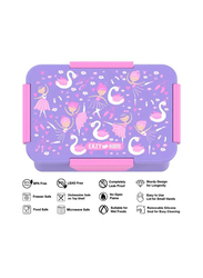 Eazy Kids Lunch Box, Tropical, 3+ Years, 850ml, Purple
