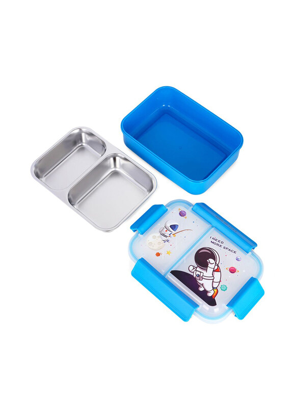 Eazy Kids Astronaut Lunch Box, Blue