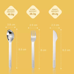 Eazy Kids Stainless Steel Spoon, Fork & Knife Cutlery Set with Silicone Case, Yellow