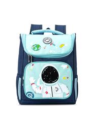 Eazy Kids Back to School 16-inch Astronaut Space School Backpack, Blue