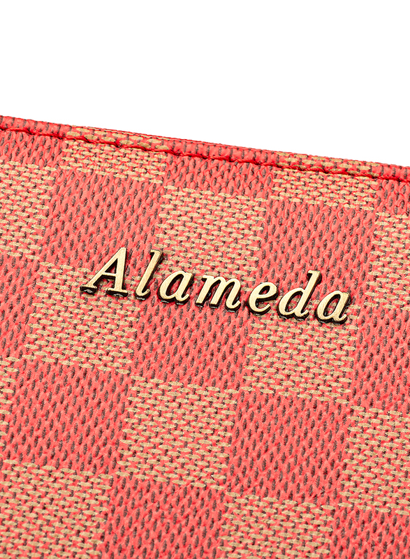 Alameda Classic Card Holder for Women, Red