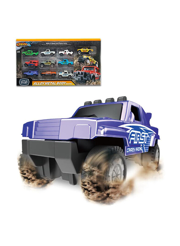 

Little Story Slide Die Cast Graffiti Toy Car, All Ages, Multicolour