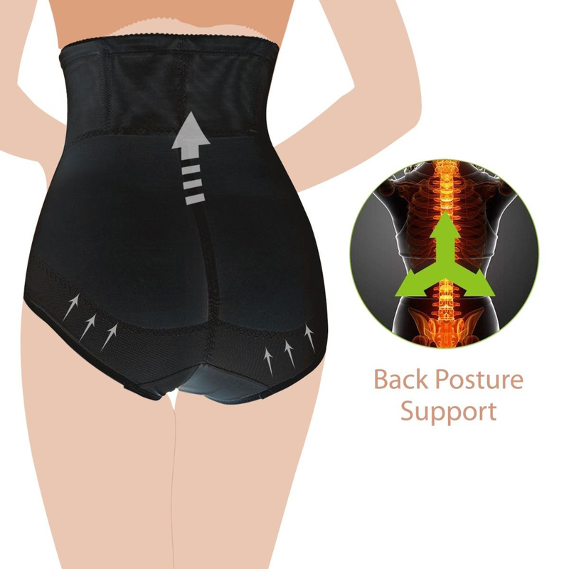 Sunveno Maternity Postpartum Abdominal Pant Style Belt, Black, X-Large