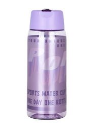 Nova Kids Water Bottle with Grab String, 750ml Purple