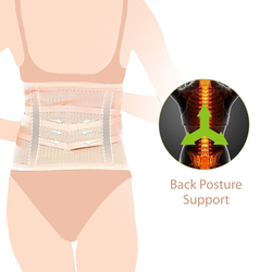 Sunveno Abdominal Support Maternity Cross Grip Belly Wrap, Beige, XXL