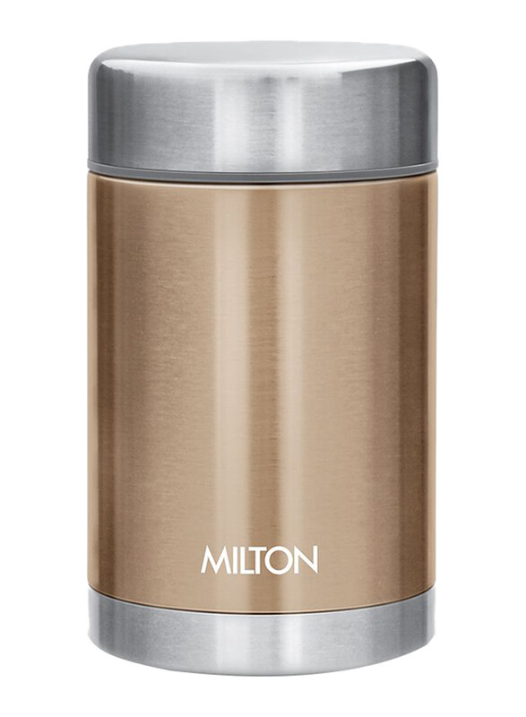 

Milton Cruet Thermosteel Hot and Cold Soup Flask, 515ml, Brown