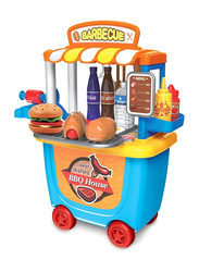 Little Story BBQ Station Food Cart, Playsets, 33 Pieces, Ages 3+