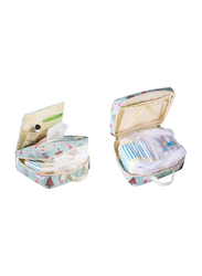 Sunveno Diaper Changing Clutch Kit for Kids Unisex, Medium, Green