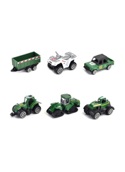 Little Story Alloy Sliding Pickup Toy Truck, 6 Pieces, All Ages, Multicolour