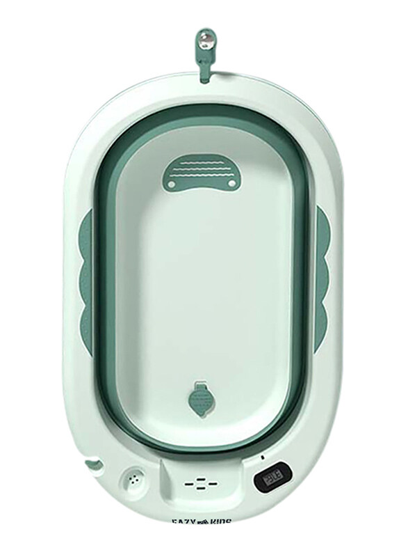 

Eazy Kids Temperature Controlled Foldable Bathtub for Kids, Orange