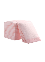 Little Story Disposable Diaper Changing Mats, 50 Pieces, Pink
