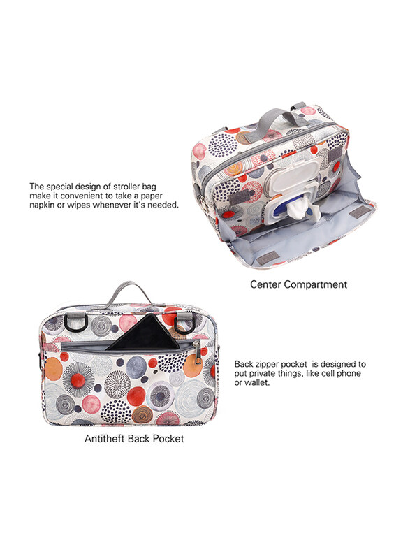 Little Story Baby Changing Clutch Kit Diaper Bag, Multicolour