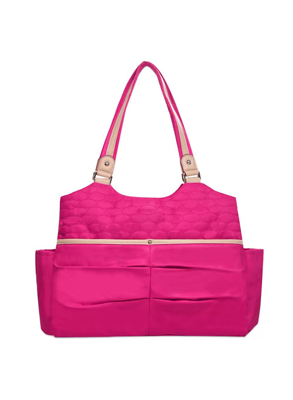 Sunveno Fashion Diaper Tote Bag, Pink