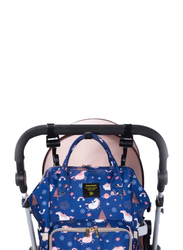 Sunveno Dream Sky Diaper Bag for Kids, with Changing Mat, Blue