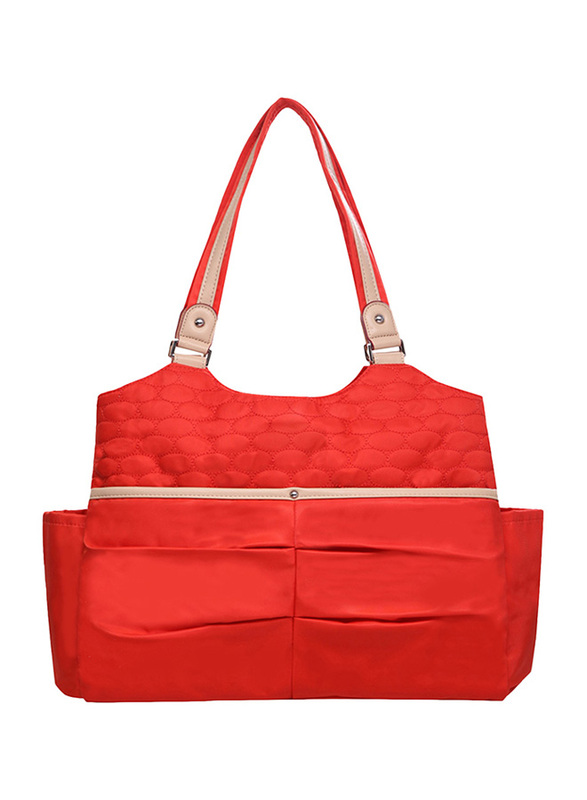 Sunveno Fashion Diaper Tote Bag, Red