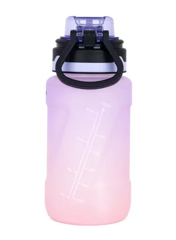 Nova Kids Water Bottle with Straw, 550ml, Purple