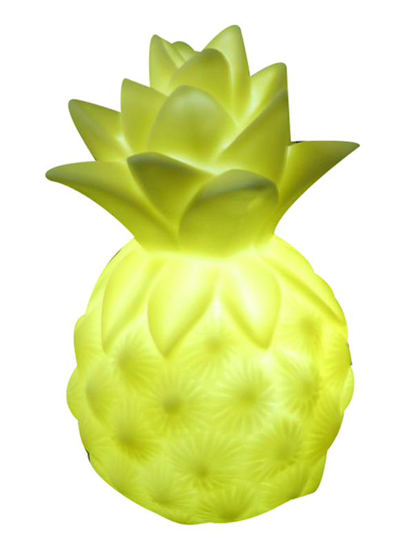 Eazy Kids Pineapple Shape Lamp Light, Yellow