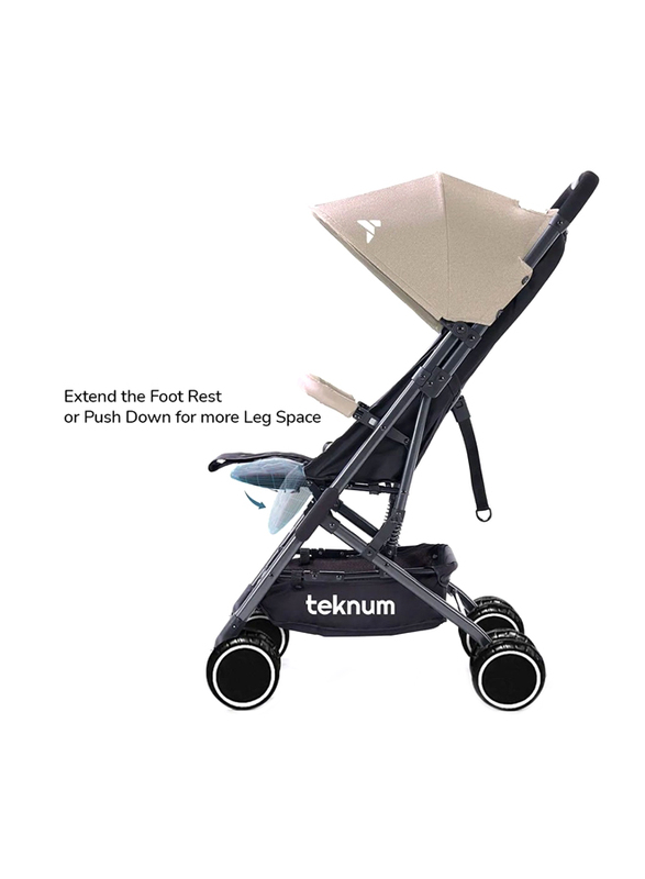Teknum Yoga Lite Stroller, Ivory