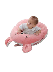 Sunveno Baby Anti Reflux Feeding Pillow with C Shapped Seating Pillow, One Size, Pink