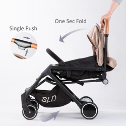 Teknum Travel Lite Stroller, SLD, Khaki