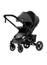 Teknum Reversible Moon Walk Stroller, Black