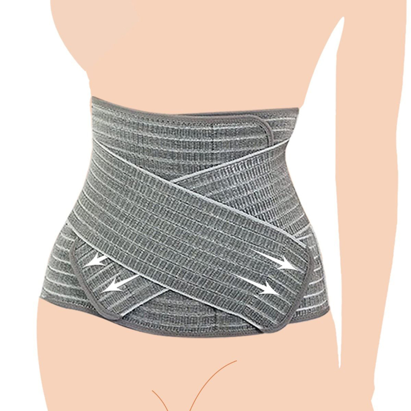 Sunveno Postpartum Abdominal Maternity Belt, Grey, Large/Extra Large