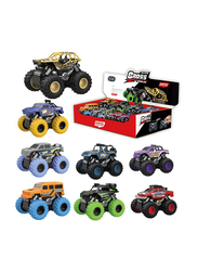 Little Story 4 x 4 Inertia Toy Car Set, 8 Pieces, All Ages, Multicolour