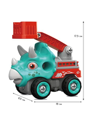 Little Story Mini Dinosaur Truck Kids Toy with Remote Control, Ages 3+, Multicolour