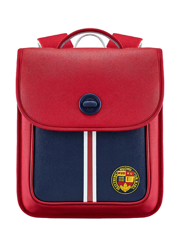 

Nohoo Preppy Spine Protection School Backpack for 0 5 Grade Primary Students, Red