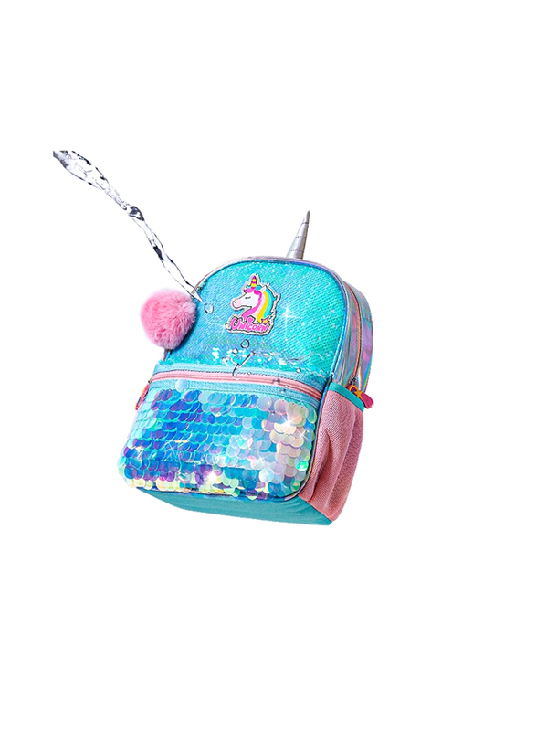 Eazy Kids Unicorn Sparkle Backpack, Green