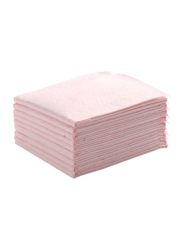 Little Story 20-Piece Disposable Diaper Changing Mats, Pink