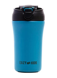 Eazy Kids Double Wall Insulated Tumbler Water Bottle, 400ml, Blue