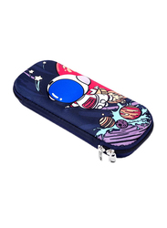 Eazy Kids Astronaut 3D Pencil Case For Unisex, Blue