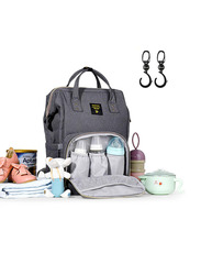 Sunveno Mamma Diaper Bag Kit, Grey
