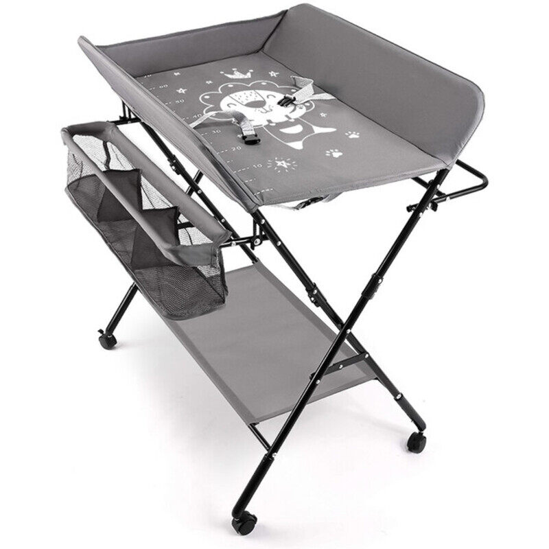 

Teknum 4-in-1 Diaper Changing Table Organizer - Grey