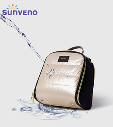 Sunveno Thermal Insulated Milk Bag/Lunch Bag, Large, Gold