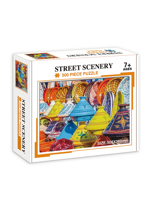 Little Story 500-pIece Moroccan Art & Culture Jigsaw Puzzle