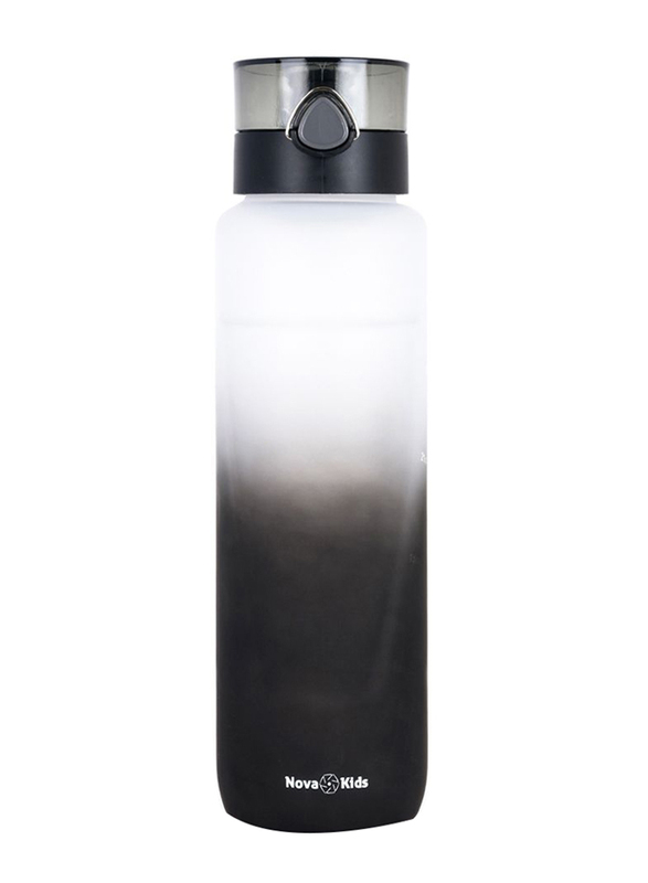 Nova Kids Water Bottle, 1000ml, Grey