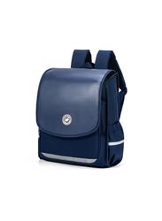 Eazy Kids School Bag with Trolley, Medium Blue