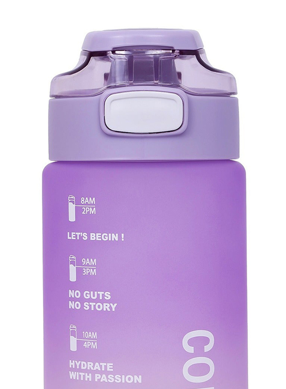 Hydrobrew 1000ml Water Bottle, Purple