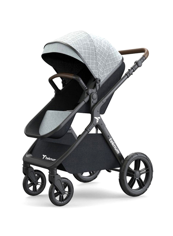 Teknum 3-in-1 Compacto Travel Stroller, Dark Grey