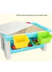 Little Story Blocks 3-in-1 Activity Table with Blocks, Building Sets, Ages 3+