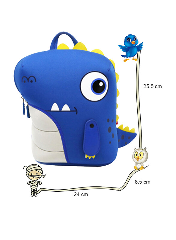 Nohoo Dinosaur Jungle 3D Backpack, Blue