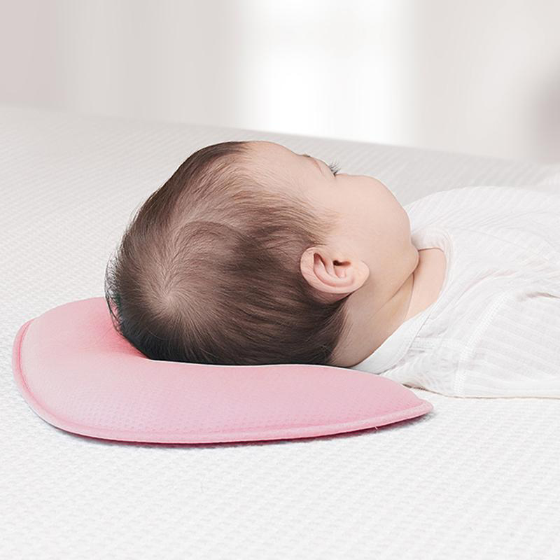 Sunveno DuPont Infant Head Shaper Pillow, Pink