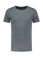 Nooboo Luxe Bamboo Dad T-Shirt for Men, XX-Large, Dark Grey