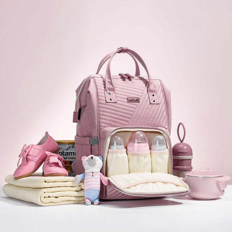 Sunveno Diaper Bag, Nova Pink