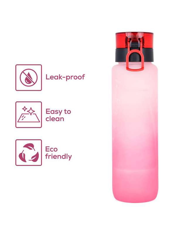 Nova Kids Water Bottle, 1000ml, Red