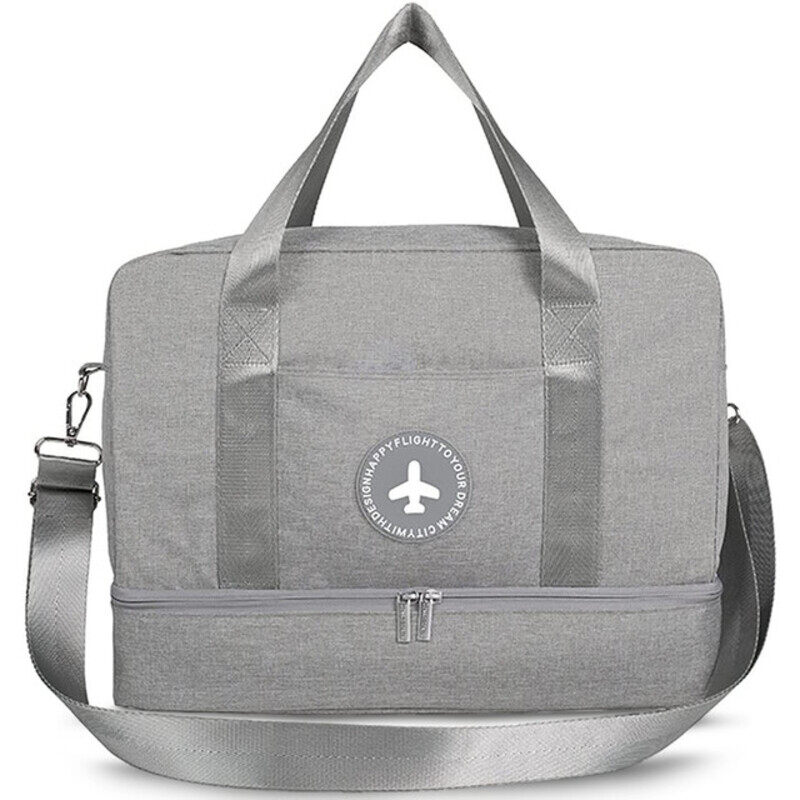 

Little Story Travel Diaper Bag-Grey