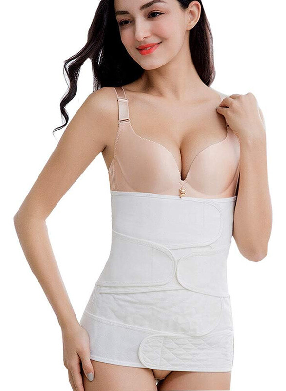 

Sunveno Breathable Postpartum Abdominal Belt, XXL, White