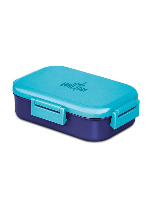 

Milton Senior Flat Mate Inner Stainless Steel Lunch Box for Kids, 700 ml, Blue